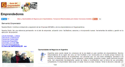 Desktop Screenshot of guiadelemprendedor.com.ar
